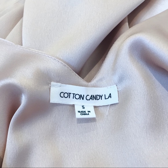 Cotton Candy LA Champagne Slip Deess - Picture 5 of 7